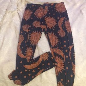 See You Monday Moon and Sun Leggings